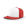 Richardson White/Red Performance Team Series Alternate Pulse R-Flex Cap