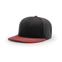 Richardson Black/Cardinal Performance Team Series Combination Pulse R-Flex Cap
