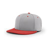 Richardson Grey/Red Performance Team Series Combination Pulse R-Flex Cap