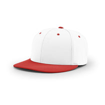 Richardson White/Red Performance Team Series Combination Pulse R-Flex Cap