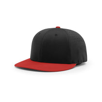 Richardson Black/Red Performance Team Series Combination Lite R-Flex Cap