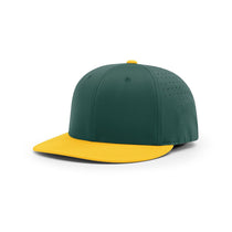 Richardson Dark Green/Gold Performance Team Series Combination Lite R-Flex Cap
