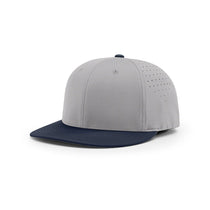 Richardson Grey/Navy Performance Team Series Combination Lite R-Flex Cap