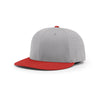 Richardson Grey/Red Performance Team Series Combination Lite R-Flex Cap