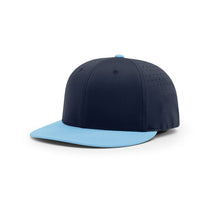 Richardson Navy/Columbia Blue Performance Team Series Combination Lite R-Flex Cap