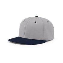 Richardson Grey/Navy Performance Team Series Combination Dryve R-Flex Cap