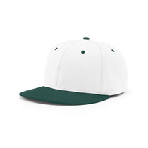 Richardson White/Dark Green Performance Team Series Combination Dryve R-Flex Cap