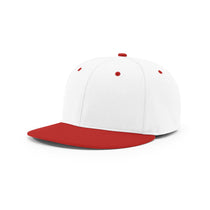Richardson White/Red Performance Team Series Combination Dryve R-Flex Cap