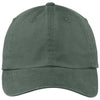 Port Authority Green Garment Washed Cap