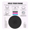 PopSockets Iridscent Black Grip Phone Holder