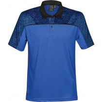 Stormtech Men's Azure Blue/Black Heather Silverback H2X-Dry Polo