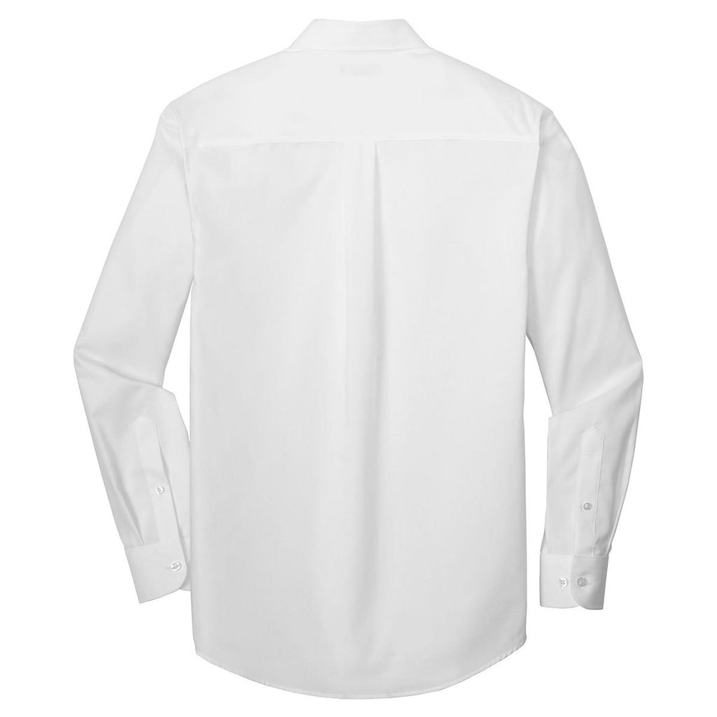 Red House Men's White Pinpoint Oxford Non-Iron Shirt