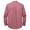 Red House Men's Deep Scarlet Nailhead Non-Iron Shirt