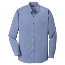 Red House Men's Navy Nailhead Non-Iron Shirt