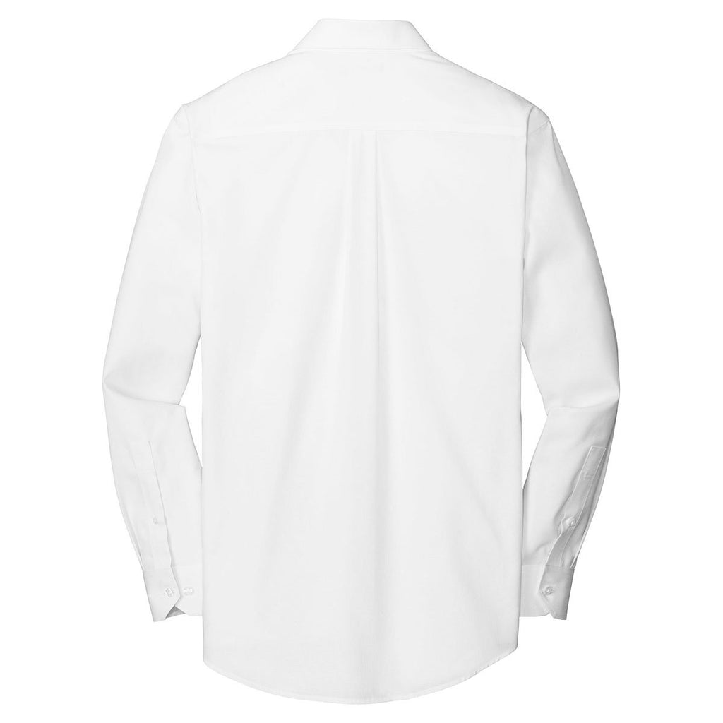 Red House Men's White Nailhead Non-Iron Shirt