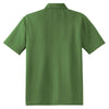 Red House Men's Vine Green Contrast Stitch Performance Pique Polo