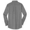 Red House Men's Black Mini-Check Non-Iron Button-Down Shirt