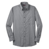 Red House Men's Black Mini-Check Non-Iron Button-Down Shirt