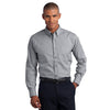 Red House Men's Black Mini-Check Non-Iron Button-Down Shirt