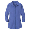 Red House Women's Mediterranean Blue 3/4-Sleeve Nailhead Non-Iron Shirt