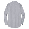 Red House Men's Dove Grey Windowpane Plaid Non-Iron Shirt