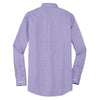 Red House Men's Thistle Purple Windowpane Plaid Non-Iron Shirt