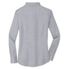 Red House Women's Dove Grey Windowpane Plaid Non-Iron Shirt