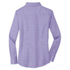 Red House Women's Thistle Purple Windowpane Plaid Non-Iron Shirt