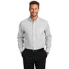 Red House Men's Grey/White Open Ground Check Non-Iron Shirt