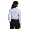 Red House Women's Medium Blue/White Open Ground Check Non-Iron Shirt