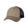 Valucap Khaki/Navy Sandwich Trucker Cap