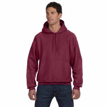 Champion Men's Sport Maroon Reverse Weave 12-Ounce Pullover Hood