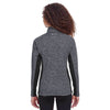 Spyder Women's Black Heather/Black Constant Half-Zip Sweater