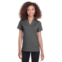 Spyder Women's Black Stripe Boundary Polo
