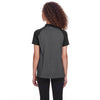 Spyder Women's Black Heather/Black Peak Polo