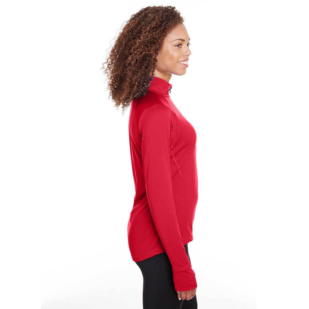 Spyder Women's Red Freestyle Half-Zip Pullover