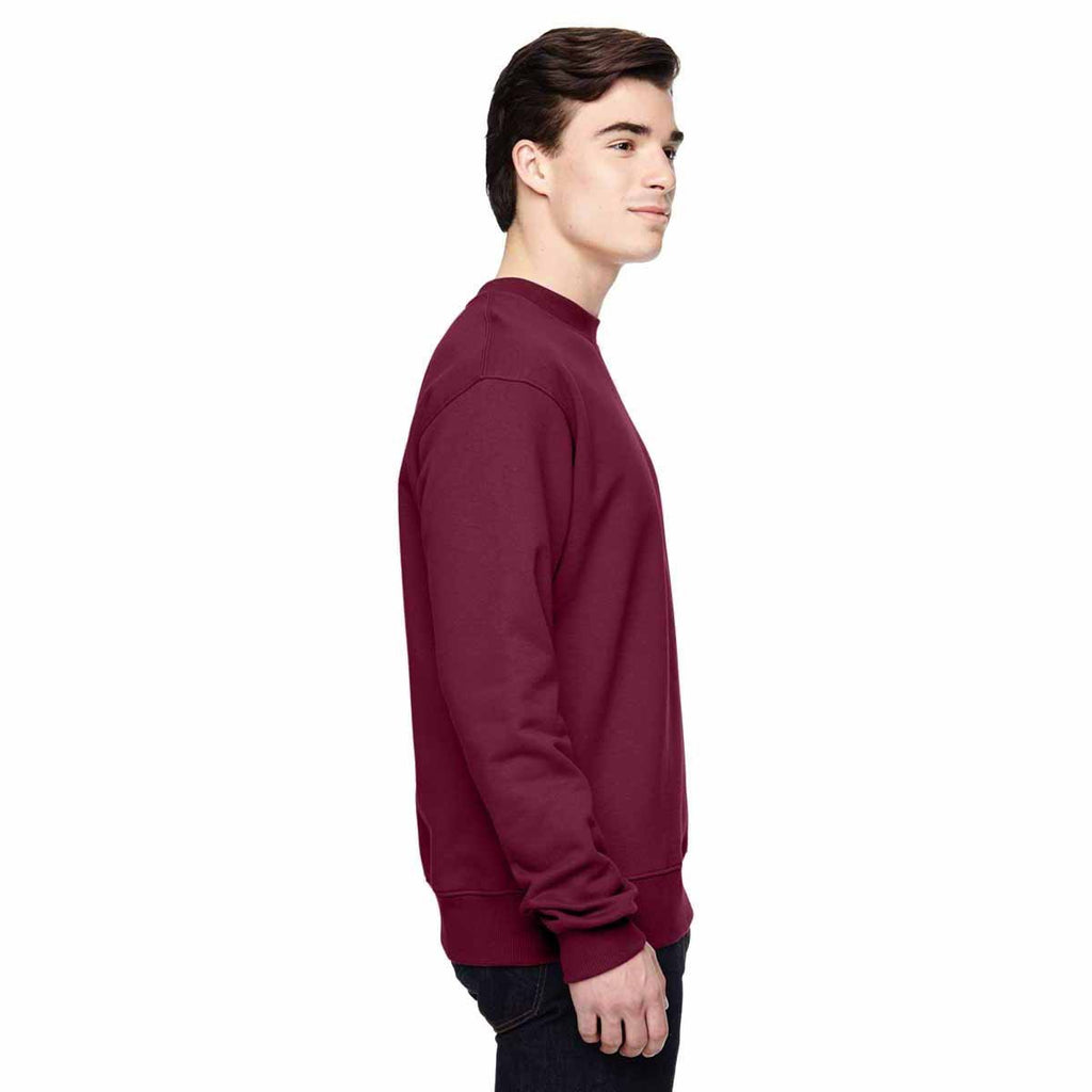 Champion Men's Sport Maroon for Team 365 Cotton Max 9.7-Ounce Crew