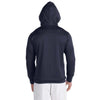 Champion Men's Navy/Stone Grey Performance 5.4-Ounce Colorblock Pullover Hood