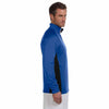 Champion Men's Athletic Royal/Black Performance 5.4-Ounce Colorblock Quarter-Zip Jacket