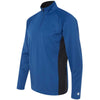 Champion Men's Athletic Royal/Black Performance 5.4-Ounce Colorblock Quarter-Zip Jacket