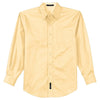 Port Authority Men's Yellow Extended Size Long Sleeve Easy Care Shirt
