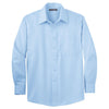 Port Authority Men's Sky Blue Long Sleeve Non-Iron Twill Shirt