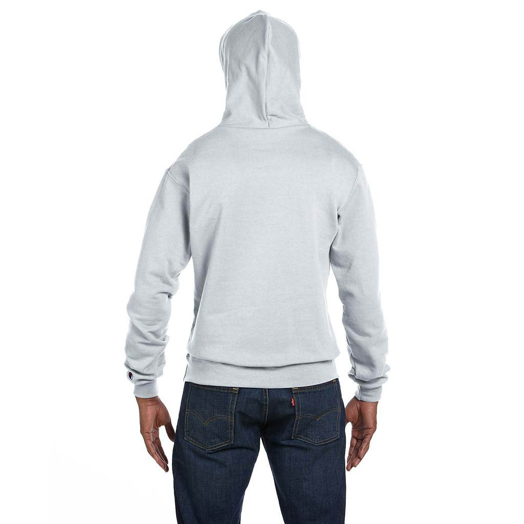 Champion Men's Silver Grey Hoodie