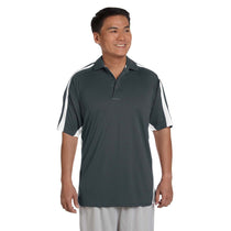 Russell Athletic Men's Stealth/White Team Game Day Polo