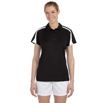 Russell Athletic Women's Black/White Team Game Day Polo