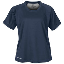 Stormtech Women's Navy/Navy H2X-Dry Short Sleeve Layering Tee