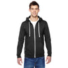 Fruit of the Loom Men's Black 6 oz. Sofspun Jersey Full-Zip