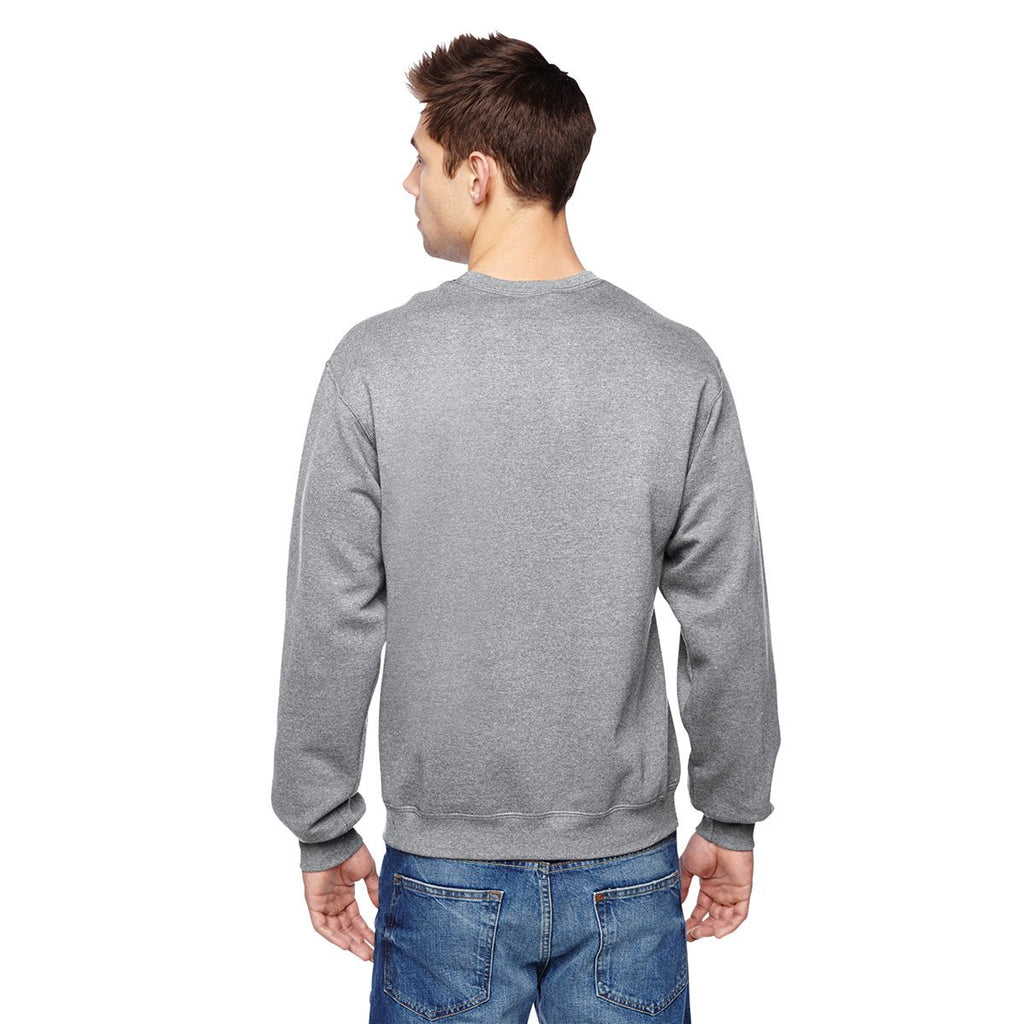 Fruit of the Loom Men's Athletic Heather 7.2 oz. SofSpun Crewneck Sweatshirt