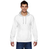 Fruit of the Loom Men's White 7.2 oz. SofSpun Hooded Sweatshirt