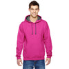 Fruit of the Loom Men's Cyber Pink 7.2 oz. SofSpun Hooded Sweatshirt